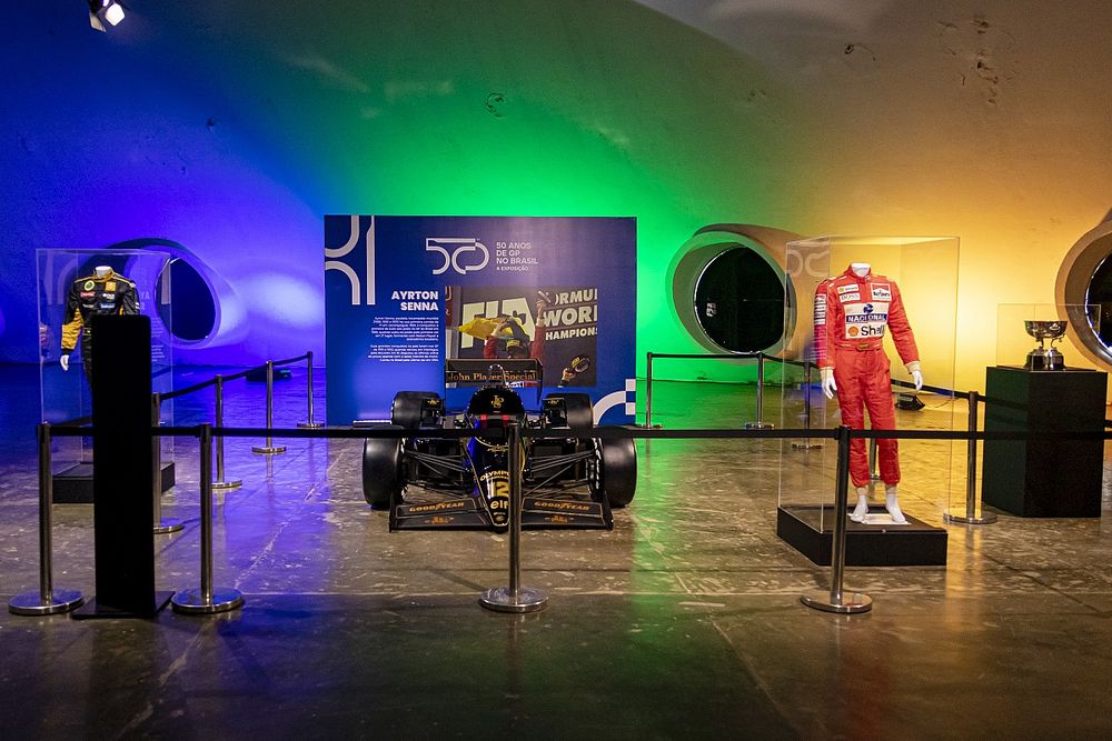 Ayrton Senna em exposição
