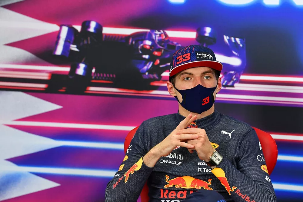 Max Verstappen, Red Bull Racing, 2nd position, in the Press Conference
