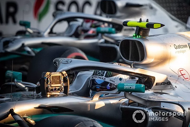 Valtteri Bottas, Mercedes AMG W10, Lewis Hamilton, Mercedes AMG F1 W10