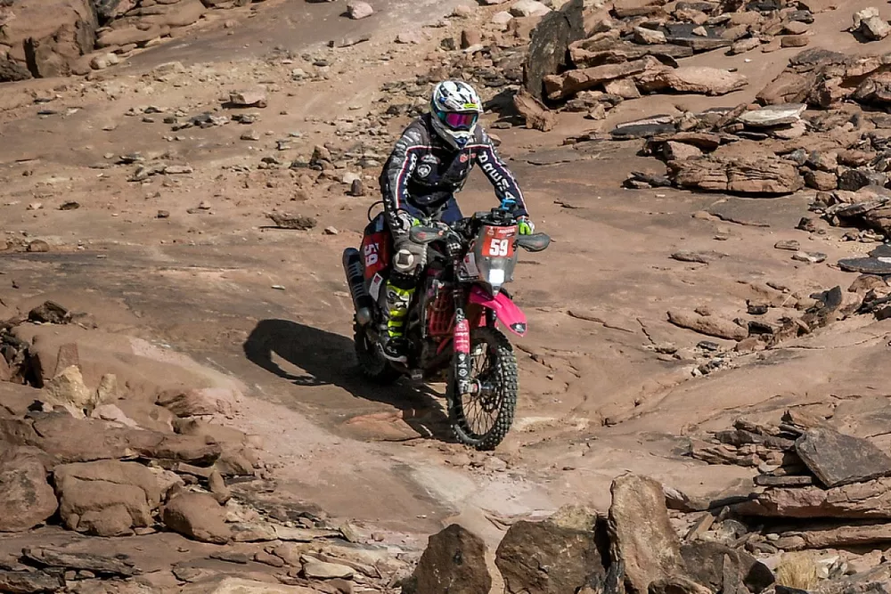 #123 Pedemonte Angelo KTM: Angelo Pedemonte, #59 Rally POV Beta: Tiziano Intern&ograve;