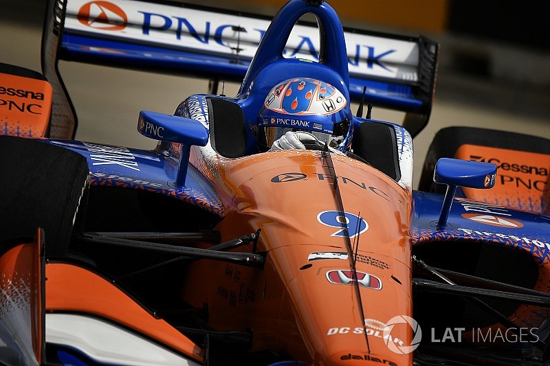 Scott Dixon sconfigge il trio Andretti e trionfa a Detroit