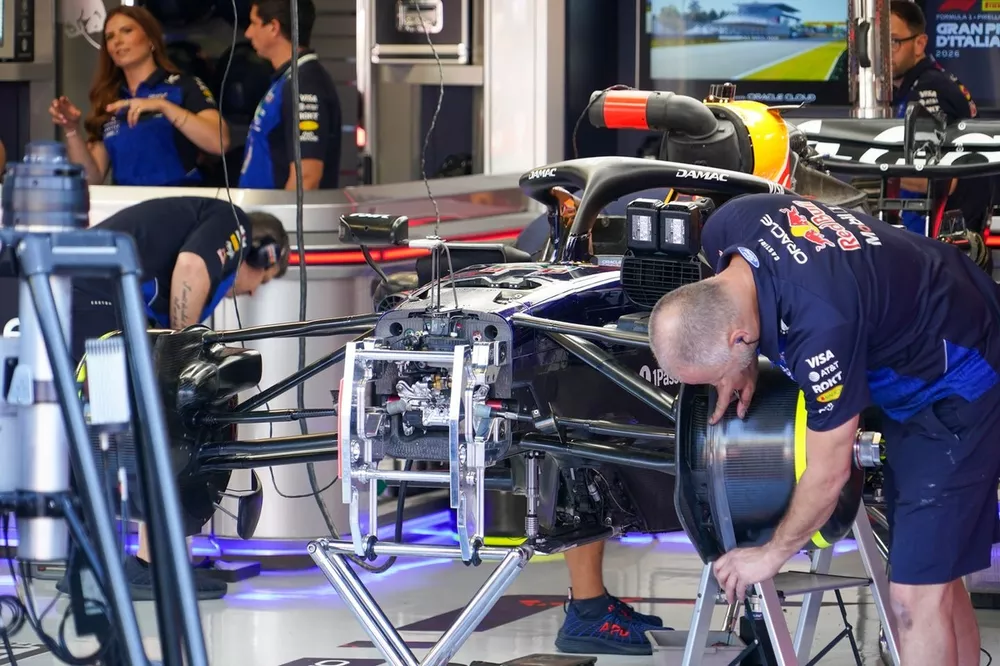 Detalle t&eacute;cnico de Red Bull Racing
