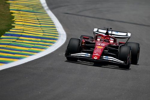F1 - Leclerc confia no acerto da Ferrari para primeiro p&oacute;dio no Brasil: "Estamos&nbsp;fortes"