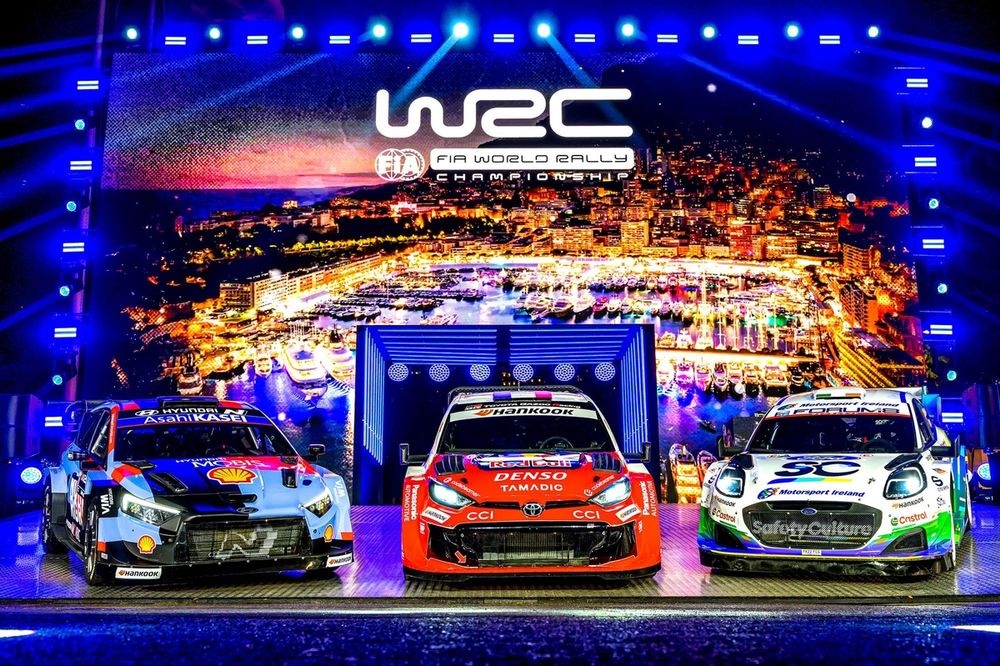 Hyundai Motorsport, Toyota Gazoo Racing, Ford M-Sport WRC cars