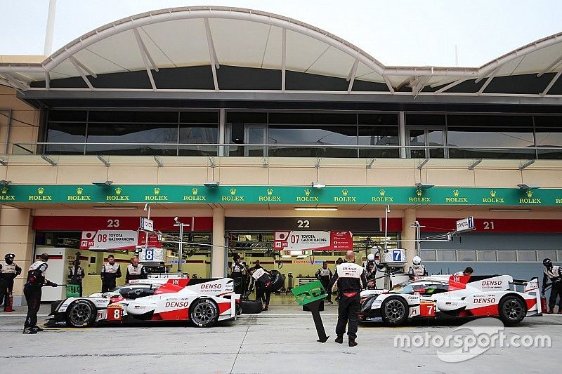 #7 Toyota Gazoo Racing Toyota TS050-Hybrid: Thomas Laurent, Mike Conway, #8 Toyota Gazoo Racing Toyota TS050-Hybrid: Fernando Alonso, S&eacute;bastien Buemi