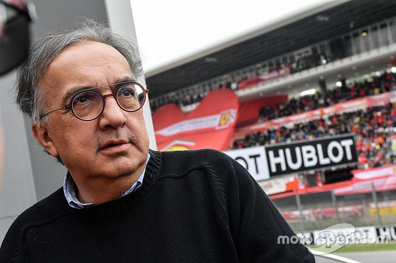 Enfermedad deja a Marchionne fuera de Ferrari