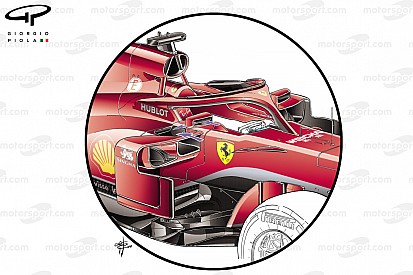 A GT-részlegről vette át a Ferrari a trükkös tükrét: F1-es technikai elemzés