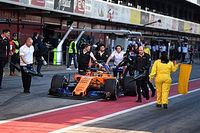 McLaren tambi&eacute;n empez&oacute; la segunda semana de test con problemas