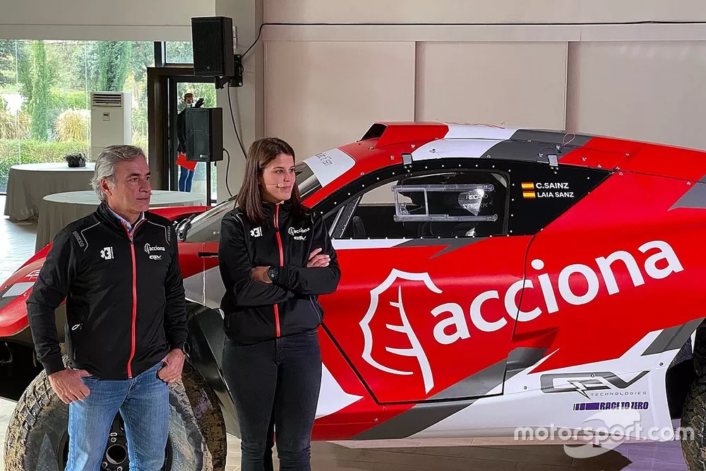 Carlos Sainz y Laia Sanz, ACCIONA - Sainz XE Team 