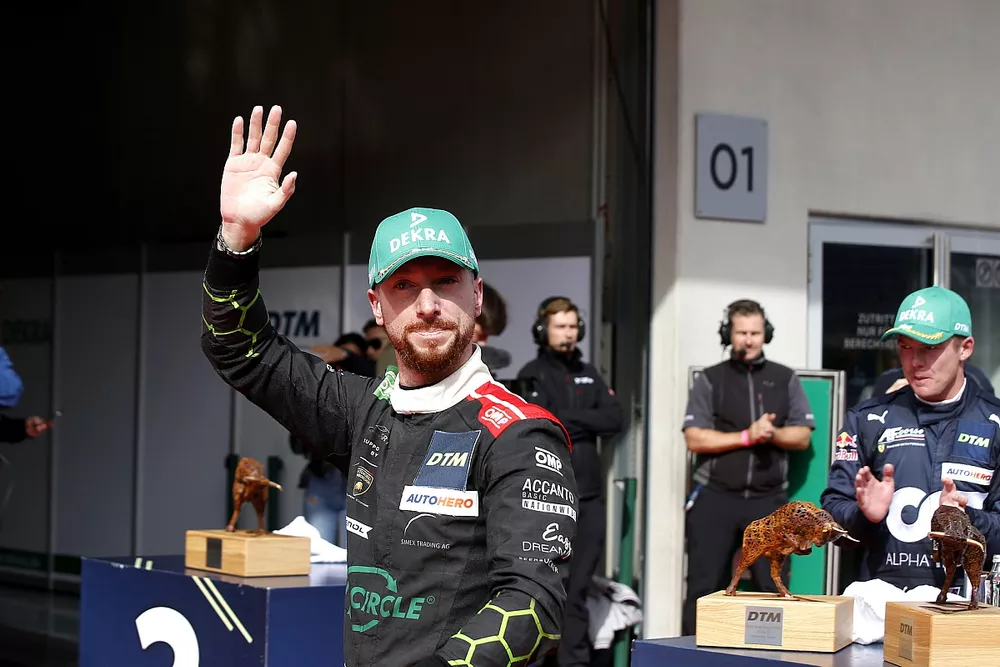 Podium: Mirko Bortolotti, Grasser Racing Team