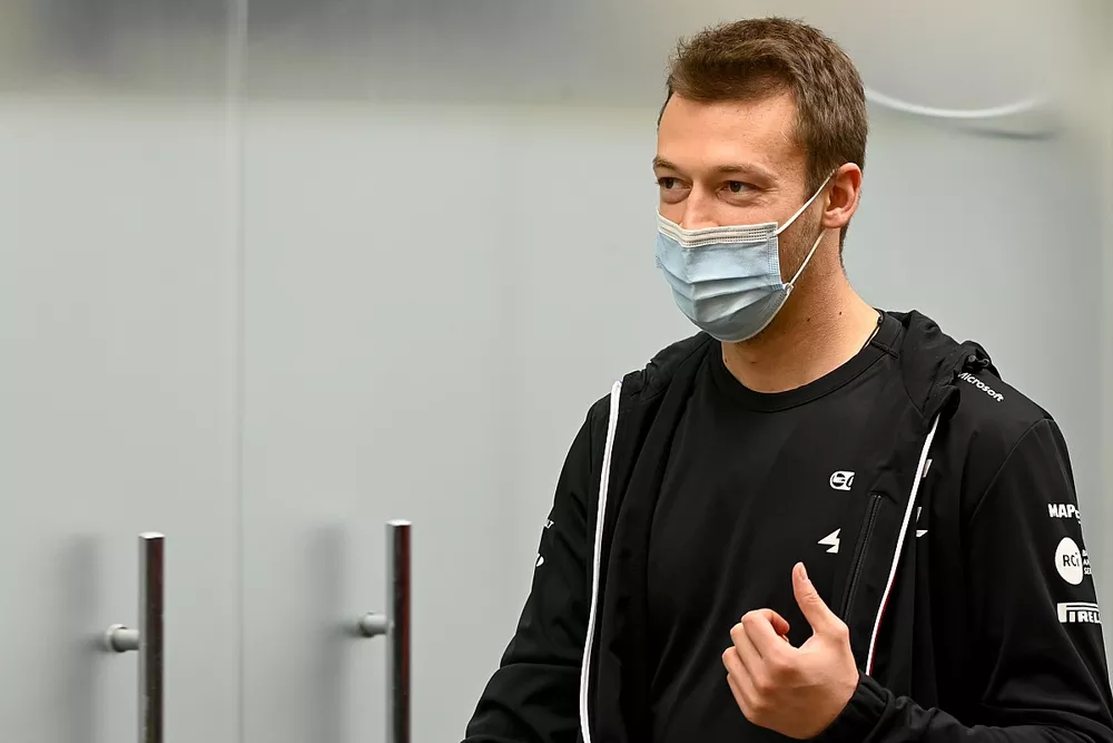 Daniil Kvyat, piloto reserva de Alpine F1 