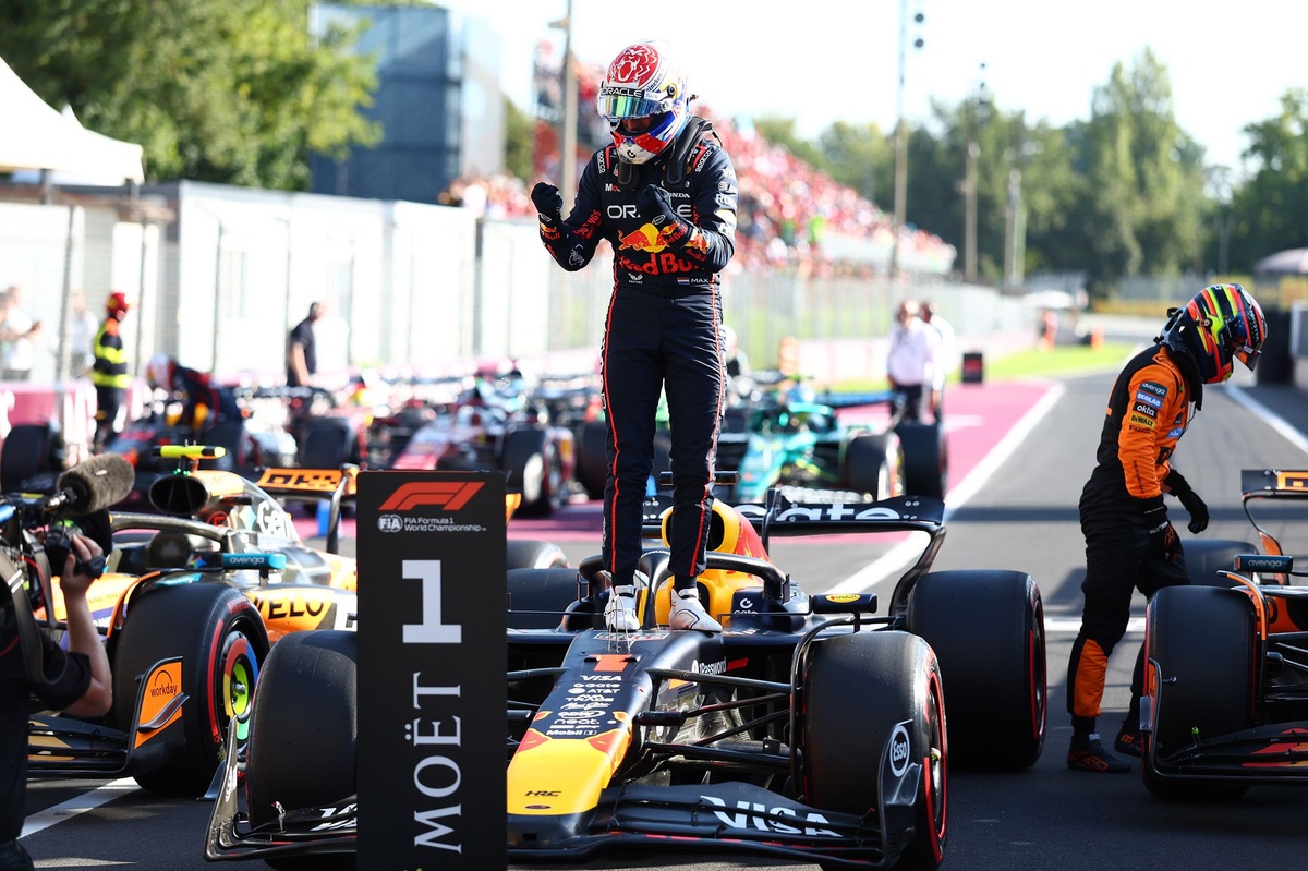 Why are so few F1 Italian GP wins secured from pole?