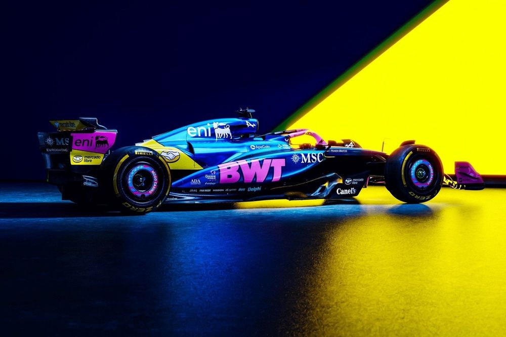 Decoración especial del Alpine A525 para Estados Unidos