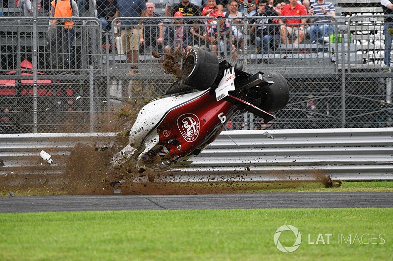 Ericsson estrena un nuevo chasis después de su choque en Monza