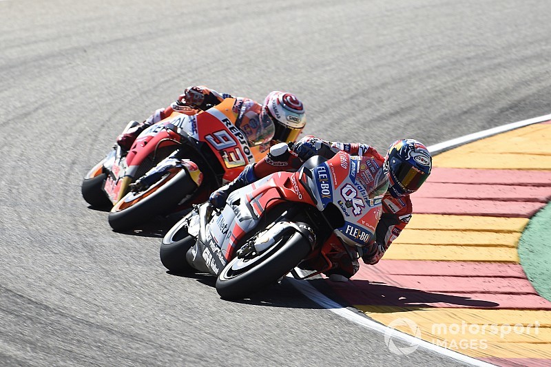 Dovizioso ne s'attendait pas à mettre Márquez en difficulté