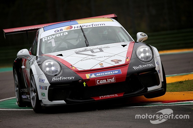 Carrera Cup Italia, Imola: Rovera-pole impone la legge del numero 1