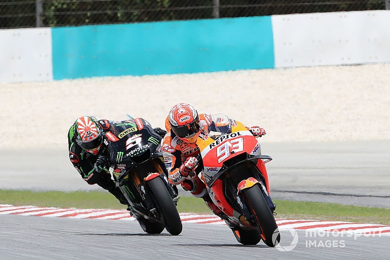 Zarco admits Marquez crash crossed his mind at Sepang