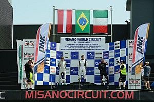 Ap&oacute;s 13 anos, Buzaid volta aos monopostos e tem final de semana perfeito em Misano com pole, p&oacute;dio e vit&oacute;ria na BOSS GP Racing