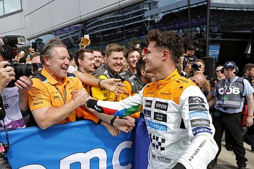 Norris no entiende la decisión estratégica de McLaren en Silverstone