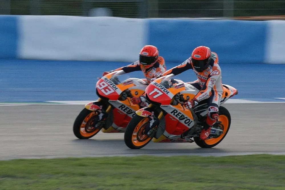 Marc Márquez y Joaquín Sánchez, Honda MotoGP