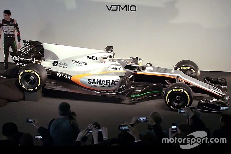 Force India презентувала новий болід Ф1 для 2017 року