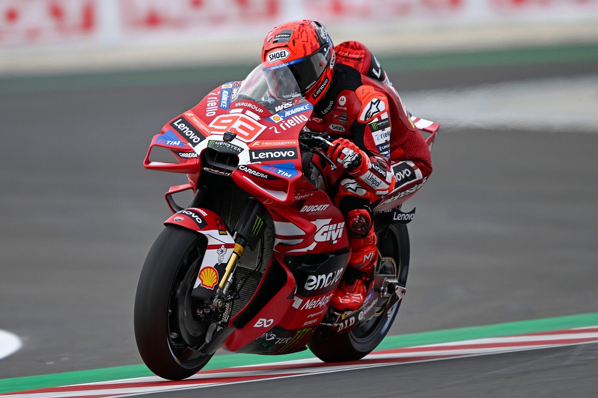 Marc Marquez finishes seventh in Hungarian Grand Prix practice session