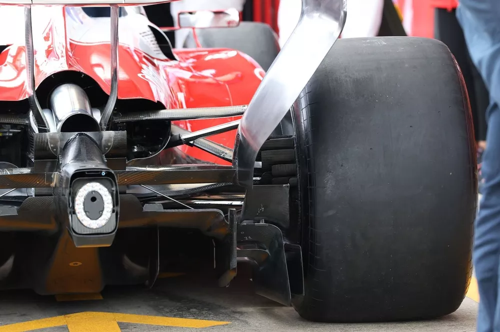 Dettaglio tecnico Ferrari SF-26