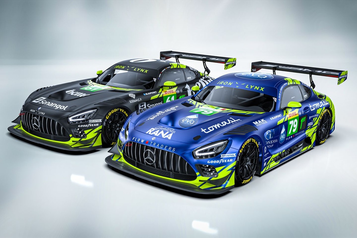 WEC | Mercedes e Iron Lynx presentano le livree 2026 delle AMG LMGT3