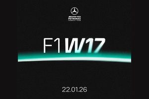 F1: Mercedes confirma data de lan&ccedil;amento do W17, carro da temporada 2026