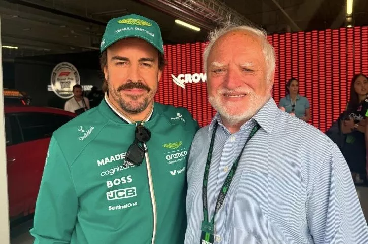 Fernando Alonso y Pain Harold