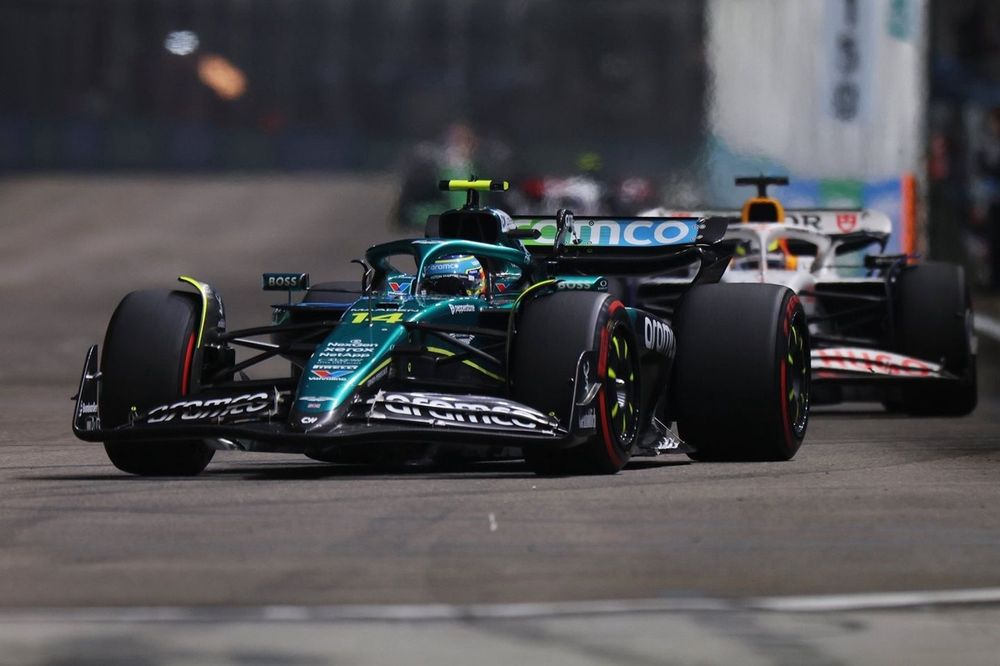 Fernando Alonso, Aston Martin Racing, Isack Hadjar, Racing Bulls Team