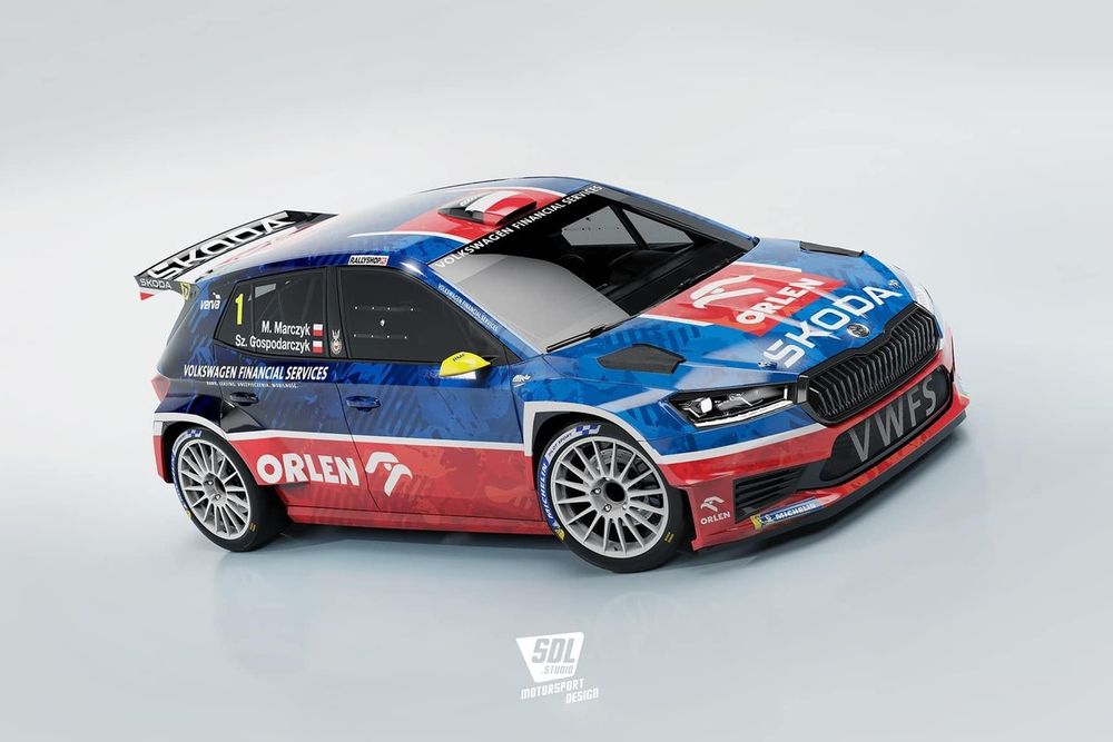Mikołaj Marczyk, Szymon Gospodarczyk, Skoda Fabia RS Rally2