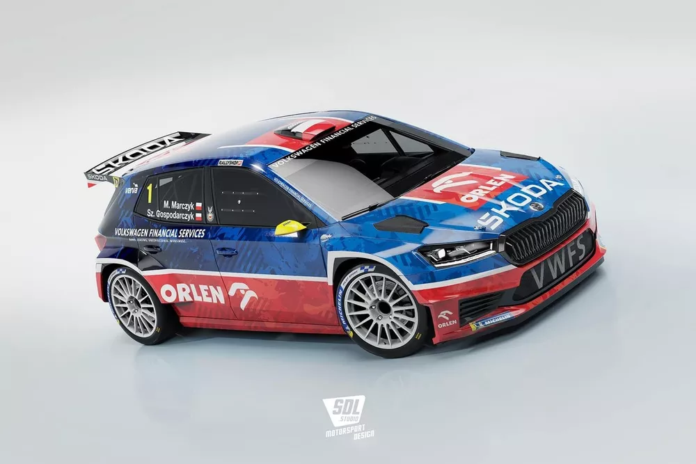 Mikołaj Marczyk, Szymon Gospodarczyk, Skoda Fabia RS Rally2