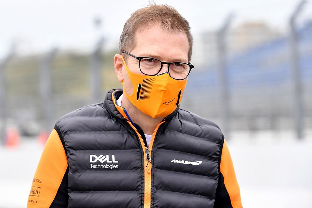 Andreas Seidl, director del equipo McLaren