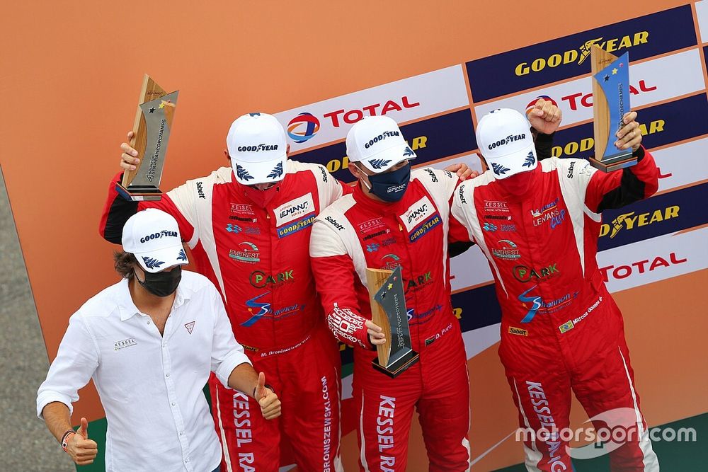 #74 Kessel Racing Ferrari F488 GTE EVO: Michael Broniszewski, Marcos Gomes, David Perel