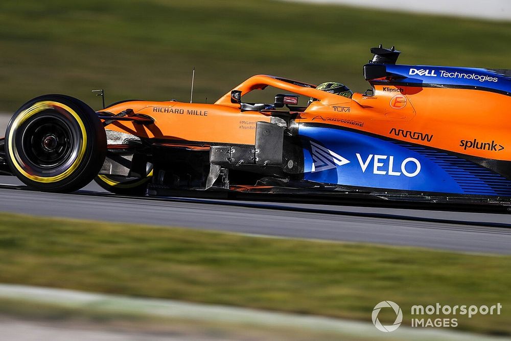 Lando Norris, McLaren MCL35 