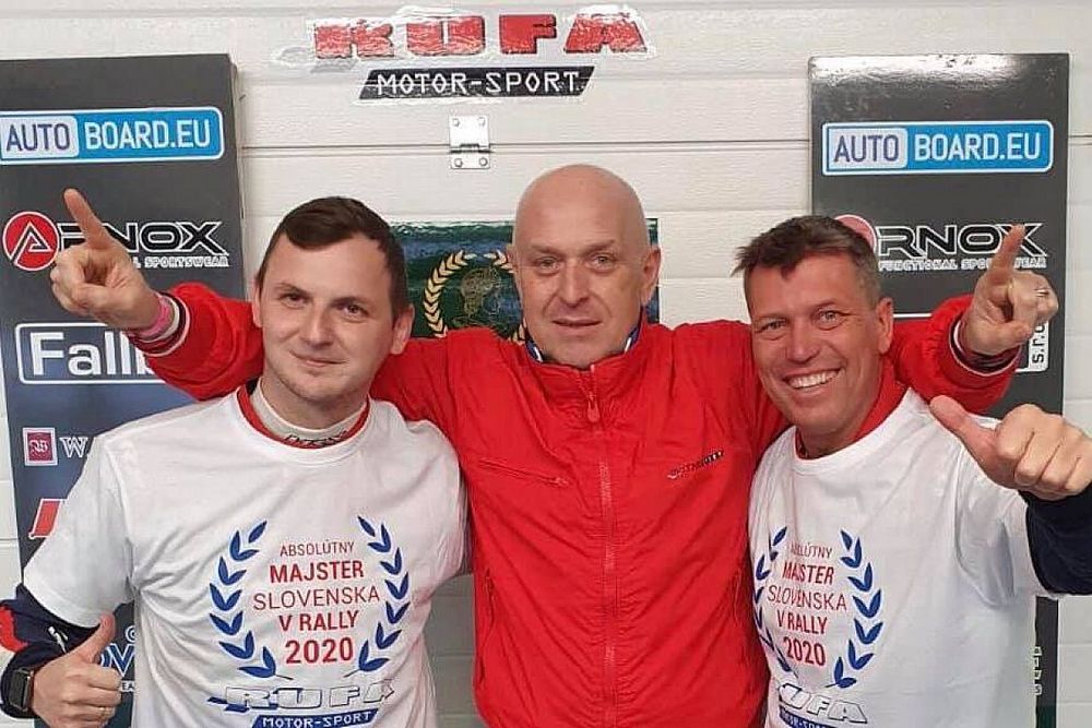 Michał Poradzisz, Ľubom&iacute;r Kleman, Grzegorz Grzyb, Rufa Motor-Sport