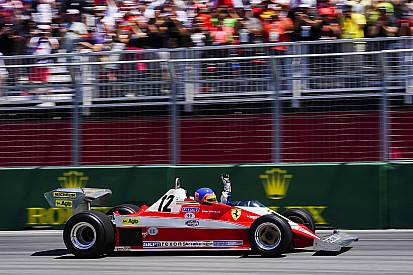 Foto galeri: Jacques Villeneuve, babasının Ferrari'sini sürdü
