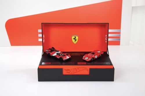 Hot Wheels presenta su colecci&oacute;n de Ferrari a escala
