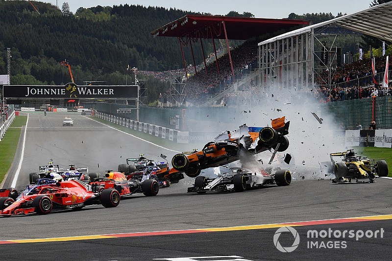 Gasly: Start tyre choice kept me out of Spa pile-up