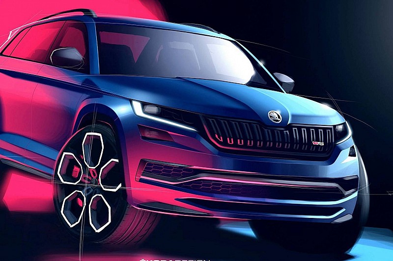 Skoda Kodiaq RS розкрила свій інтер'єр