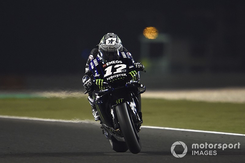 Viñales cierra la pretemporada de MotoGP en Qatar con el mejor tiempo