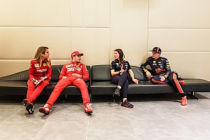 Verstappen: "Leclerc y yo no seremos compañeros en Ferrari"