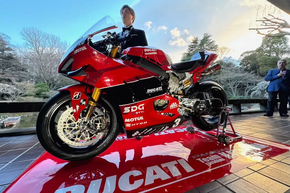 チームカガヤマ、2024年はドゥカティWSBK仕込みの強力マシン引っ提げ