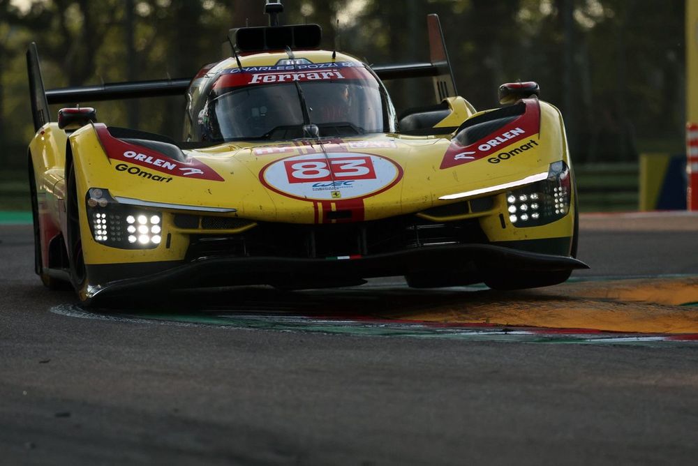 #83 AF Corse Ferrari 499P: Robert Kubica, Robert Shwartzman, Yifei Ye