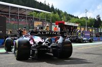 Colapinto sali&oacute; desde el pit lane en la carrera sprint del GP de B&eacute;lgica