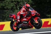 MotoGP Czech GP: Marc Marquez recovers from tyre pressure woes to win sprint 
