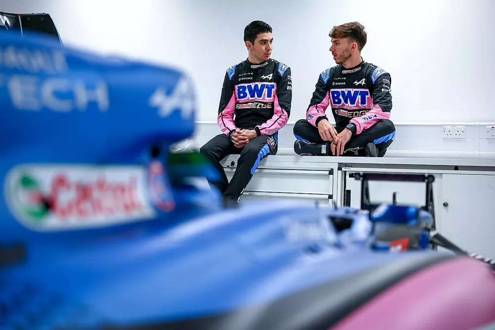 Esteban Ocon, Alpine, Pierre Gasly, Alpine