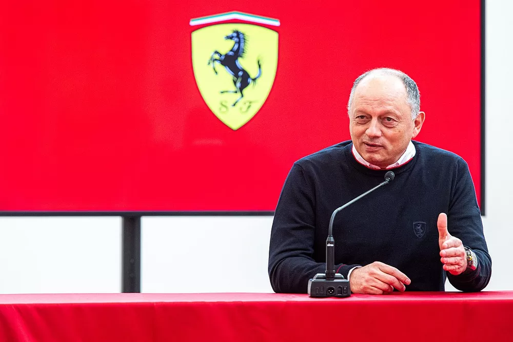 Fr&eacute;d&eacute;ric Vasseur, director de Ferrari