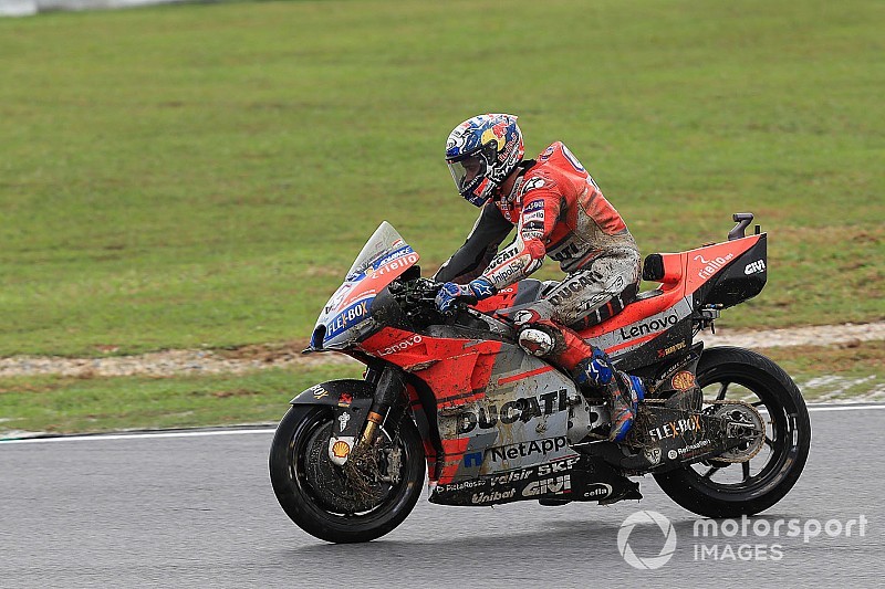 Pas d'inquiétude pour Dovizioso, malgré sa chute
